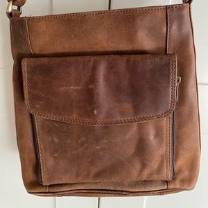 Adrian Klis leather shoulder/crossbody bag